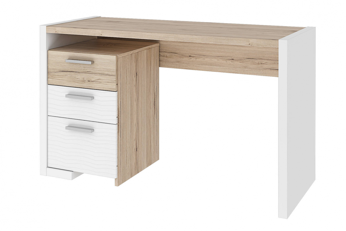 Венето Детская СТЛ.266.15 Стол письм/Дуб санремо/Белый