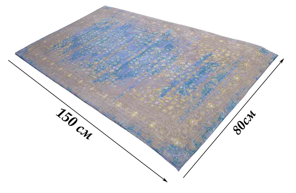 Ковер Китай "Шагги Софт" 0,8 х 1,5 м  JZ-356