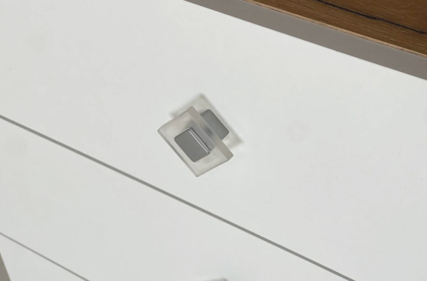 Форсаж Комод (дуб крафт золотой/белый)/без принта