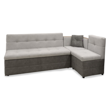 Кухонный уголок "Капучино 3-1" (левый) (Baly 6/Baly 7) мдф Дуб серый