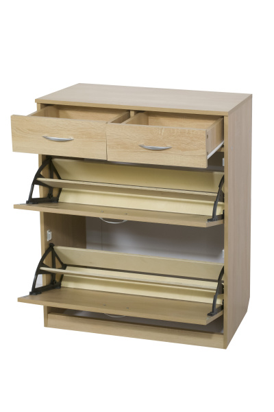 Обувница БН-221 (984*803*360) 2 яруса (Дуб сонома)