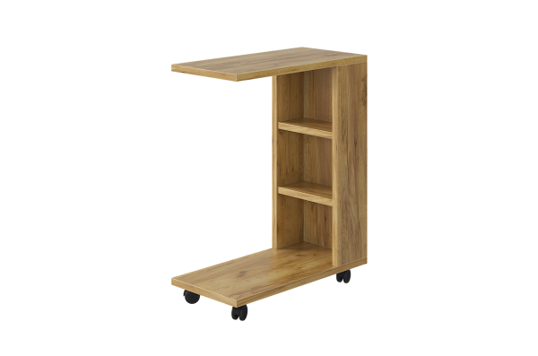 Столик прикроватный Мальта дуб крафт золотой