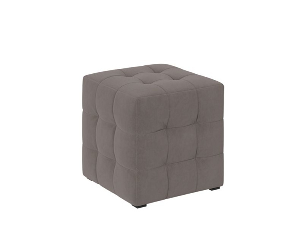 Пуф Тип 1 (Велюр Мокко темный)