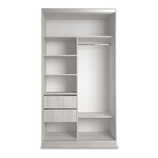 Шкаф-купе Клэр 1200х597х2200 с ящ/сосна лофт-хром