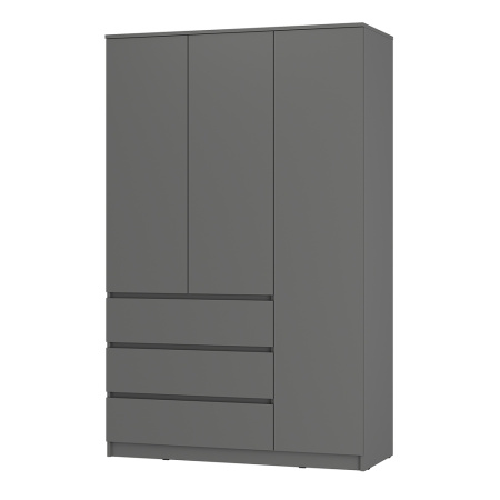 Симпл Шкаф ШК-08 3двГрафит