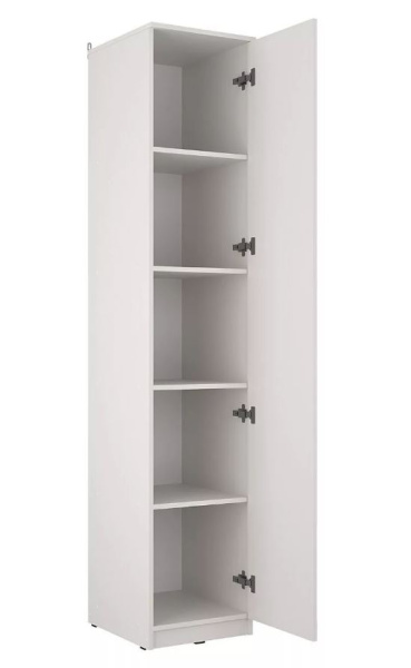 СИТИ Прихожая Шкаф ШР-1 Сити  Белый/Белый снег /