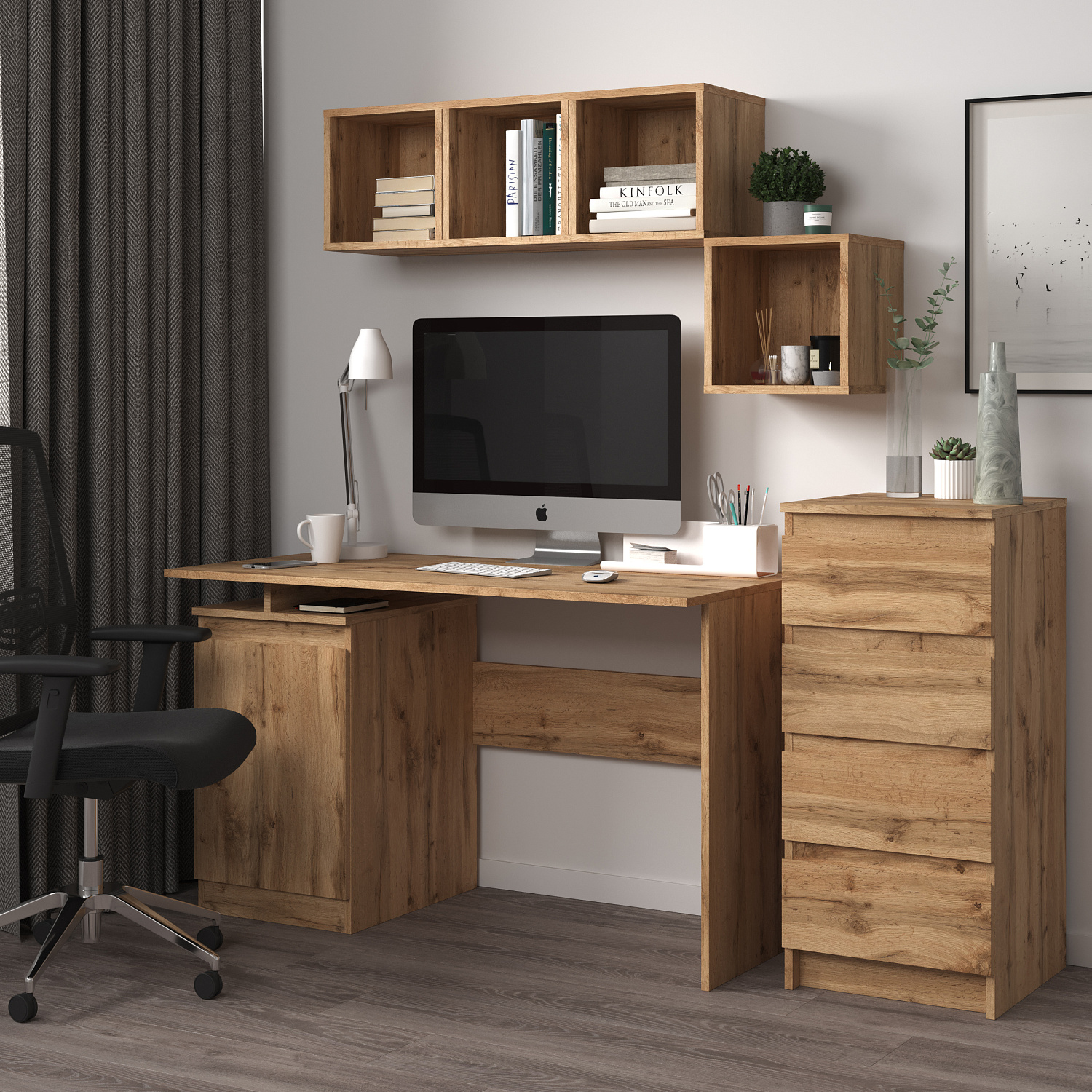 Комод  STERN Т-2 Дуб Вотан