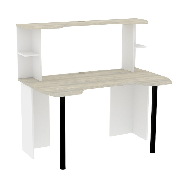 Aurelio 85 Надстройка Белый-Блеквуд Сатиновый/Глазово