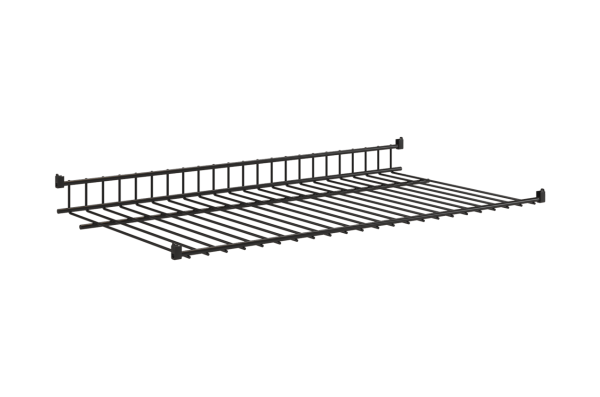 Баско Прихожая Полка сотовая L600, (550х300х) /Черный
