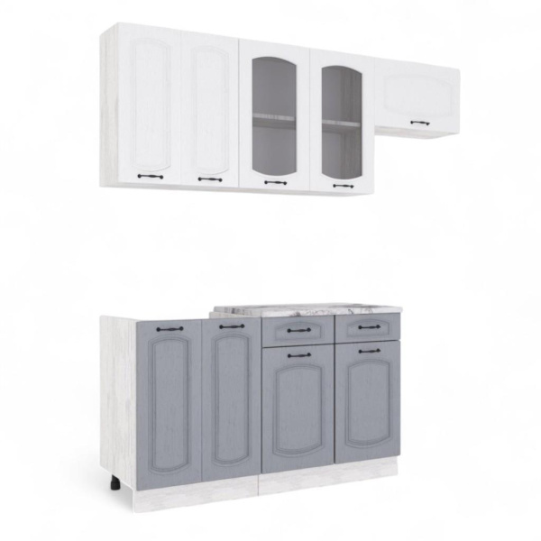 Кухня РАВЕННА 1,4м (со столеш,без мойки)