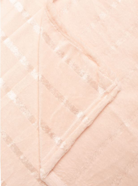 Плед Texrepublic фланель однотон страйп 200*220 94362