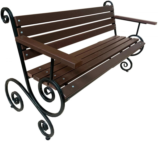 Лавочка  садовая Шарм ЛШ-150, разборная 1,5м, без подлокотников